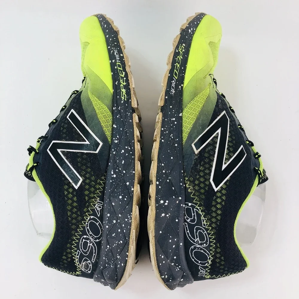 New Balance 690 v2 Speed Ride Mens Sz 10.5 Trail Running Shoes Lace Green Neon
